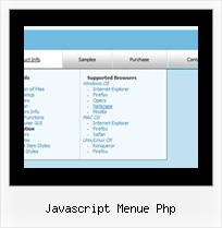 Javascript Menue Php Layer Menue