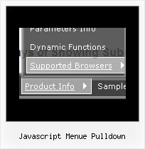 Javascript Menue Pulldown Play Tasten