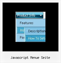 Javascript Menue Seite Erweiterbare Baumstruktur