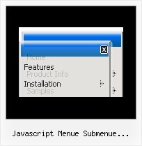 Javascript Menue Submenue Horizontal Array Menu Erzeugen