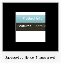 Javascript Menue Transparent Popup Menue Javascript Mouseover