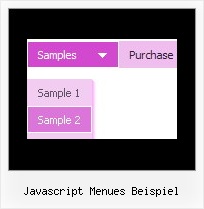 Javascript Menues Beispiel Submenues Javascript