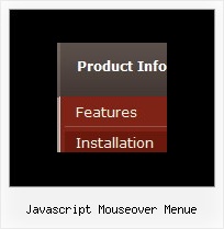 Javascript Mouseover Menue Dropdown Menue Nach Oben Aufklappbar