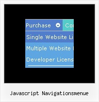 Javascript Navigationsmenue Hoverschaltflaeche Css