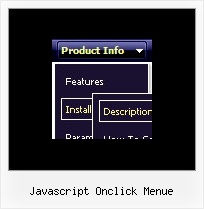 Javascript Onclick Menue Horizontales Tab Menu