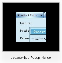 Javascript Popup Menue Css Menuevorlagen