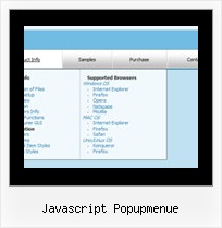 Javascript Popupmenue Css Menue Zentrieren