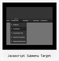 Javascript Submenu Target Javascript Menue Mittig