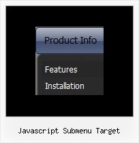 Javascript Submenu Target Html Menue Navigation
