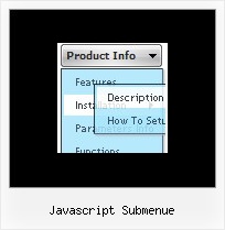 Javascript Submenue Menue Beispiele