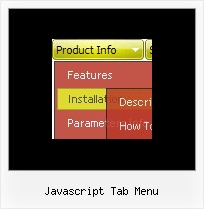 Javascript Tab Menu Css Baum Menue