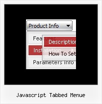 Javascript Tabbed Menue Xul Menu Accordion