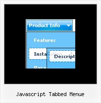 Javascript Tabbed Menue Javascripts Menues