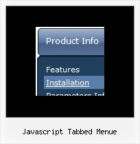 Javascript Tabbed Menue Radio Buttons Html