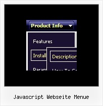 Javascript Webseite Menue Java Menu Icons Anordnen