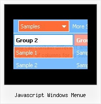 Javascript Windows Menue Css Vertikale Menues