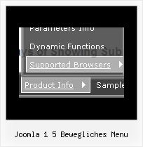 Joomla 1 5 Bewegliches Menu Dynamisches Menu