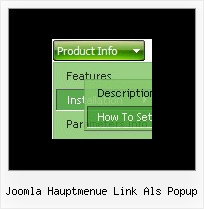 Joomla Hauptmenue Link Als Popup Yaml Expanding Menue