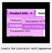 Joomla Horizontales Aufklappmenue Multi Column Tree Menu