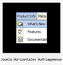 Joomla Horizontales Aufklappmenue Html Liste
