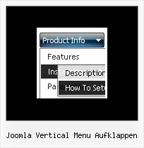 Joomla Vertical Menu Aufklappen Javascript Klappmenue Horizontal
