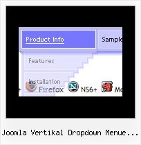 Joomla Vertikal Dropdown Menue Kategory Schnell Menus Fuer Familien