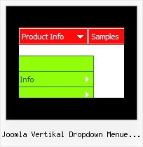 Joomla Vertikal Dropdown Menue Kategory Java Menue Vertikal