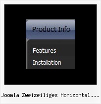 Joomla Zweizeiliges Horizontal Menu Javascript Dropdownmenue
