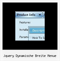 Jquery Dynamische Breite Menue Tree Struktur Css Html