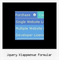 Jquery Klappmenue Formular Navigation Menu Javascript 2010