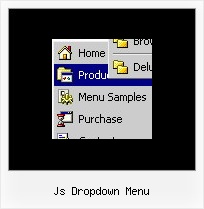 Js Dropdown Menu Css Menu Flottant