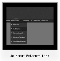 Js Menue Externer Link Javascript Scrollen