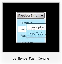 Js Menue Fuer Iphone Css Menue Vertikal Slide