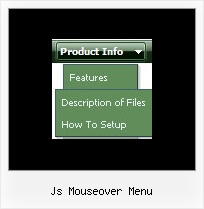 Js Mouseover Menu Html Menue Auf Jeder Seite
