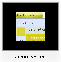 Js Mouseover Menu Javasript Menue