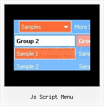 Js Script Menu Slide Menu Template Vertical