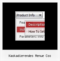 Kaskadierendes Menue Css Windows Xp Vorlage
