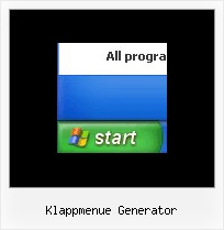 Klappmenue Generator Homepage Programmierung Bewegliche Menueleiste