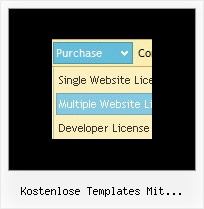 Kostenlose Templates Mit Untermenue Submenue Htmlcode
