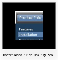 Kostenloses Slide And Fly Menu Html Menue Aus Ordner