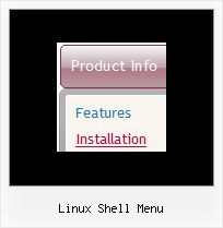 Linux Shell Menu Html Css Submenu