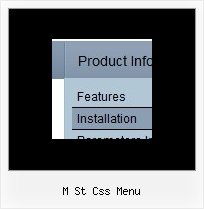 M St Css Menu Windows Xp Tasten