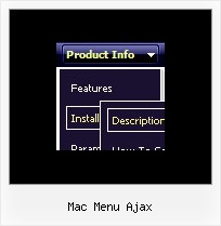 Mac Menu Ajax Html Navigationsleiste