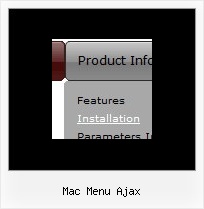 Mac Menu Ajax Horizontal Css Menu With Submenus