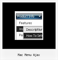 Mac Menu Ajax Dhtml Css Menu