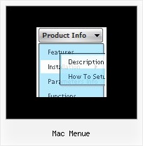 Mac Menue Tabbed Vorlage