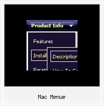 Mac Menue Menu Js