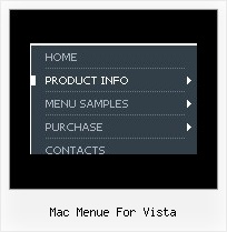 Mac Menue For Vista Hover Menue Css
