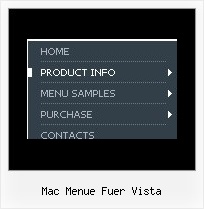 Mac Menue Fuer Vista Vertikaler Abstand Joomla Menu