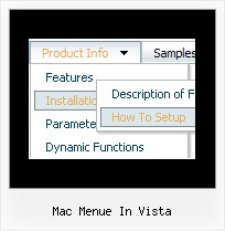 Mac Menue In Vista Tree Menue Beispiele
